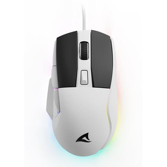 Sharkoon SGM35 RGB Gaming Ενσύρματο Ποντίκι - Λευκό image 0