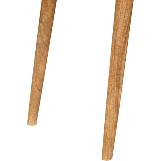 Γραφείο Γραφής VidaXL από Μασίφ Ξύλο Μάνγκο 110x55x76 cm - Καφέ image 7