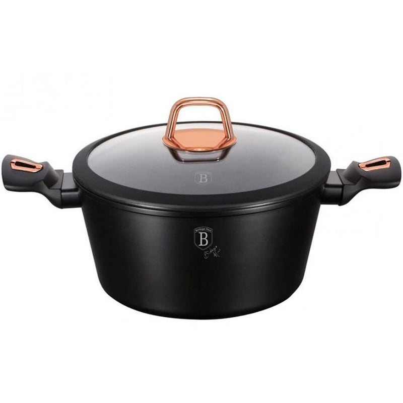 Κατσαρόλα BERLINGER HAUS BH1931N 28 cm 6.1 L Γκρι BERLINGER HAUS