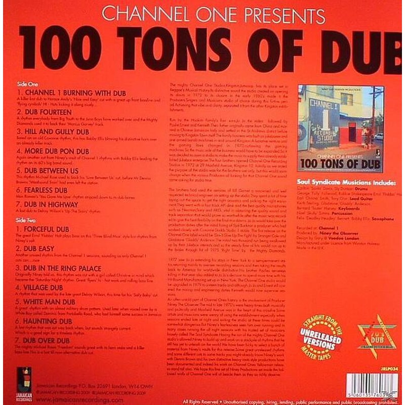 100 Tons Of Dub