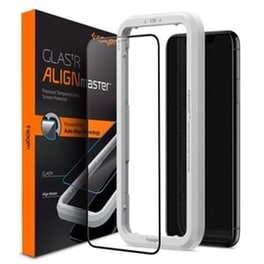 Προστατευτικό οθόνης Apple iPhone XR/iPhone 11 - Spigen Alignmaster Full Face Black Tempered Glass