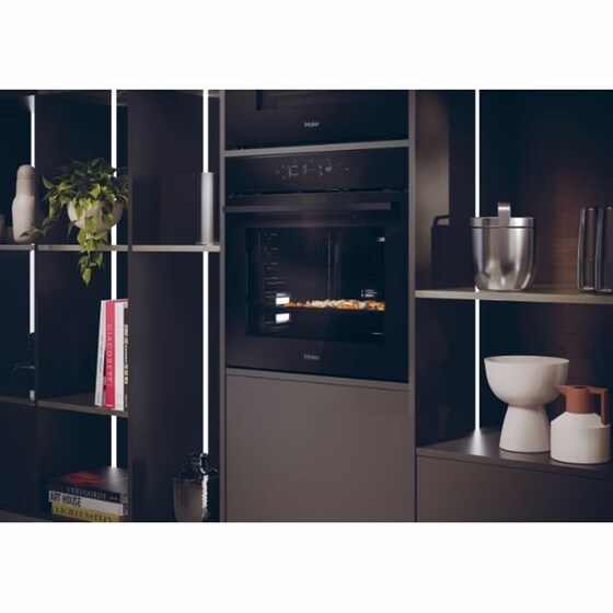 HAIER H6 ID46G3HTB 78 L Μαύρο Εντοιχιζόμενος Φούρνος Άνω Πάγκου image 12