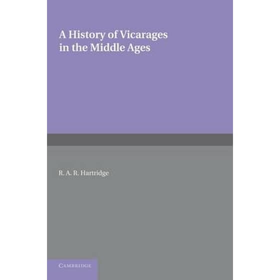 A History of Vicarages in the Middle Ages image 0