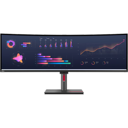 Lenovo Thinkvision P49w-30 49" Qhd-curved Ips Antiglare Multiple Input Tilt 3y