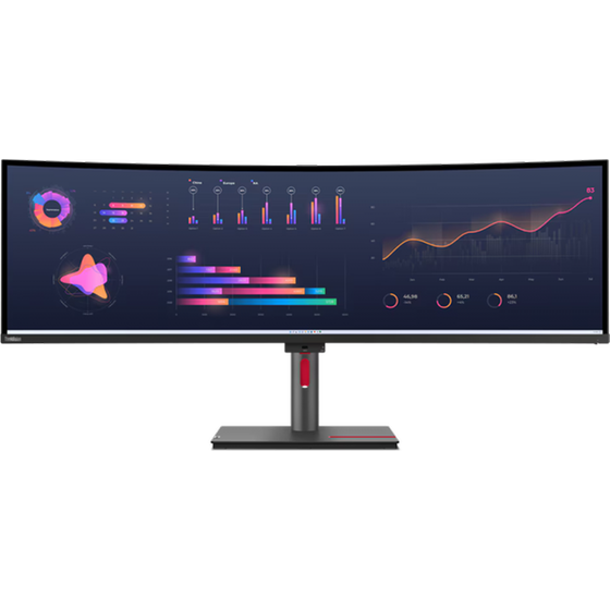 Lenovo Thinkvision P49w-30 49" Qhd-curved Ips Antiglare Multiple Input Tilt 3y image 0