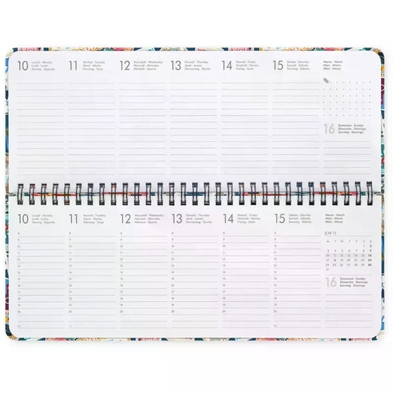 Ημερολόγιο Desk Planner Legami 2026 12Μ Travel Stickers image 2