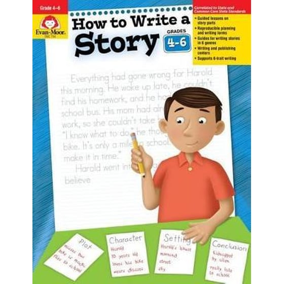 How to Write a Story, Grades 4-6 image 0