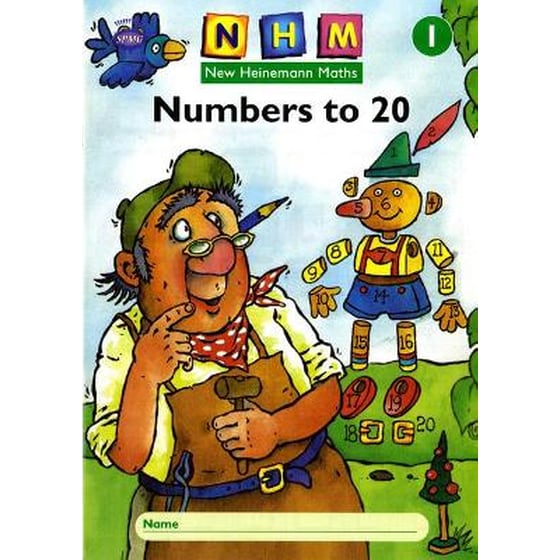 New Heinemann Maths Yr1, Number to 20 Activity Book (8 Pack) image 0