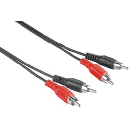 Καλώδιο Ήχου Hama 205086 RCA male σε RCA male - 2.5m