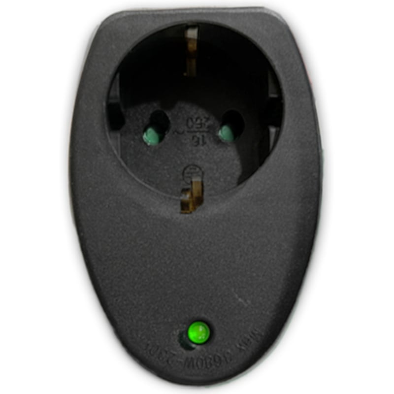 LAMTECH Μονόπριζο Ασφαλείας Lamtech LAM023800 - Μαύρο