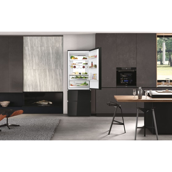 HAIER HTW7720DNGB Total No Frost 483 Lt Μαύρο Ψυγειοκαταψύκτης image 11