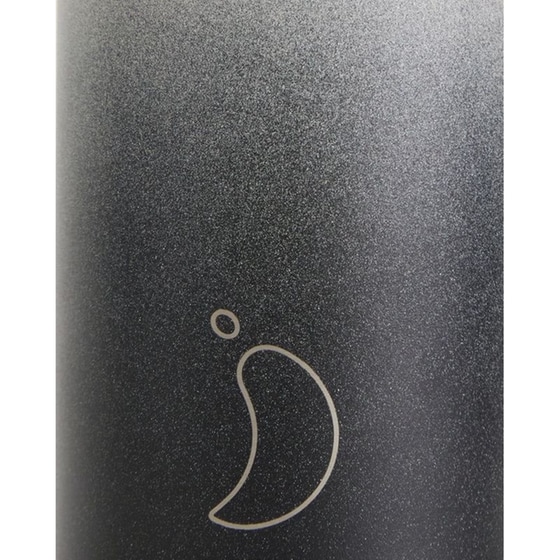 Μπουκάλι Θερμός Chilly's Black Pebble 500ml image 2