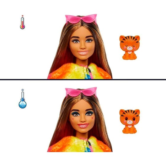Κούκλα Barbie Cutie Reveal Jungle Series Τιγράκι (HKP99) image 3