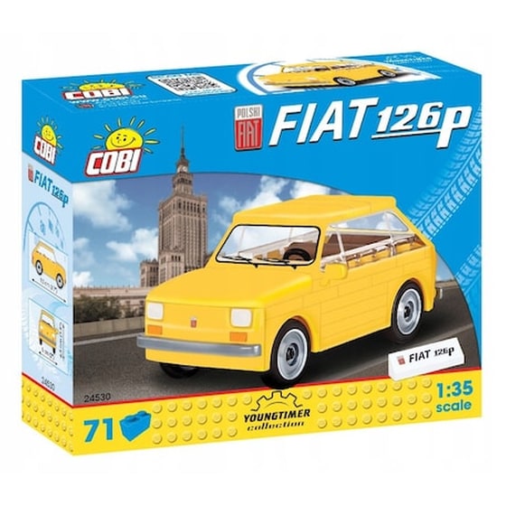 Cobi Αυτοκίνητο Fiat 126p Cobi-24530 (71 Κομμάτια) image 0
