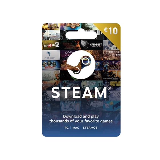 Steam Card 10€ - Prepaid Card image 0