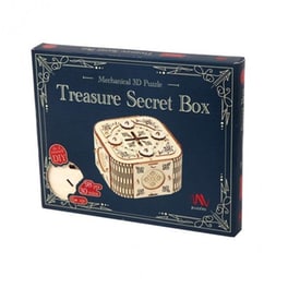 Ξύλινη Κατασκευή 3D Treasure Secter Box