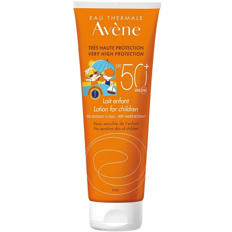 AVENE Παιδικό Αντηλιακό Γαλάκτωμα Avene Χωρίς Άρωμα Για Σώμα SPF50+ 250ml