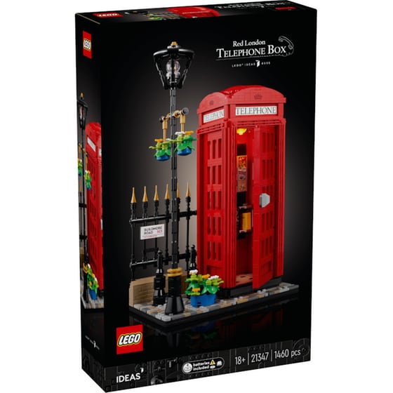 LEGO® Ideas Red London Telephone Box (21347) image 0
