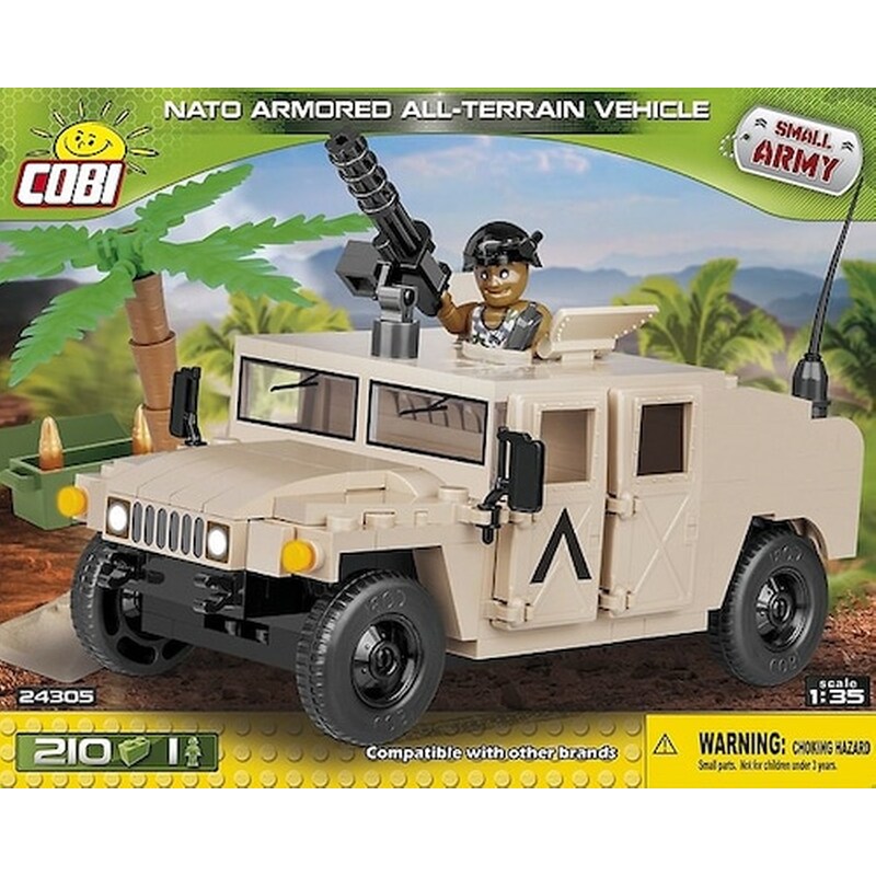 Cobi Small Army Τροχοφόρο Ερήμου Nato Aatv D 210 Τεμ Cobi-24305