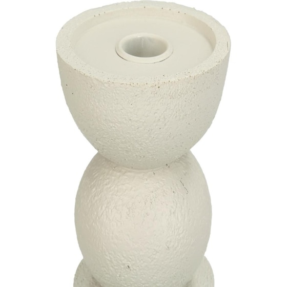 Κηροπήγιο ArteLibre Στολίδι Ιβουάρ Polyresin 11 x 11 x 19 cm image 1