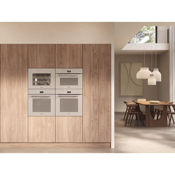 MIELE H7464BP 76 Lt Μπεζ Εντοιχιζόμενος Φούρνος Άνω Πάγκου image 6
