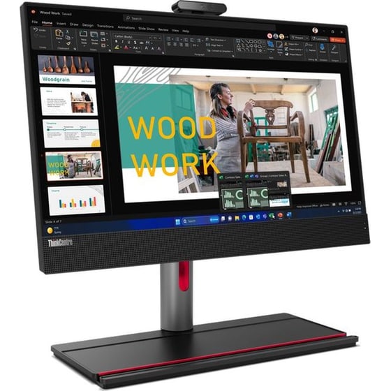 All-in-One Lenovo M90A G5 23.8'' Touch FHD IPS (Core i7-14700/16GB/1TB SSD/UHD Graphics 770/Win11Pro) image 2