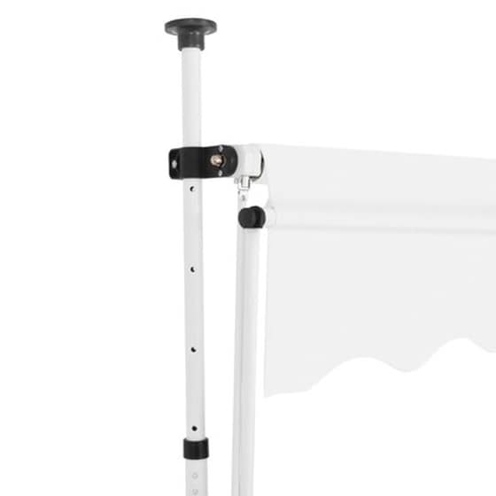 Τέντα Vidaxl Συρόμενη Χειροκίνητη 250cm - Κρεμ image 2