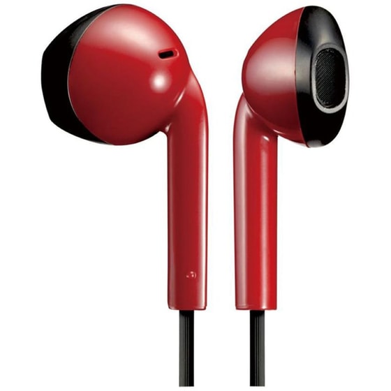 Ακουστικά Handsfree JVC HA-F19M 3.5mm Jack - Κόκκινο image 1