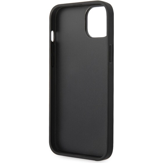 Θήκη Apple iPhone 14 Plus - Karl Lagerfeld Monogram Stripe Back Cover PU Leather Case - Black image 5