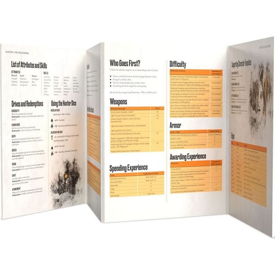 Hunter: The Reckoning - Storytellers Screen And Toolkit image 3