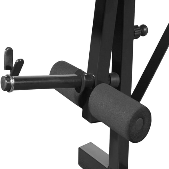 Ρυθμιζόμενος Πάγκος Γυμναστικής VidaXL 103x123cm - Μαύρος image 2