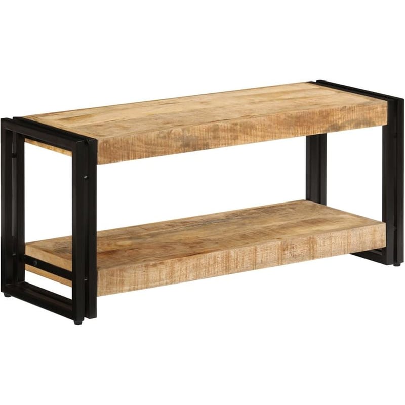 Έπιπλο Τηλεόρασης VidaXL από Ξύλο 90x30x40cm - Καφέ/Μαύρο