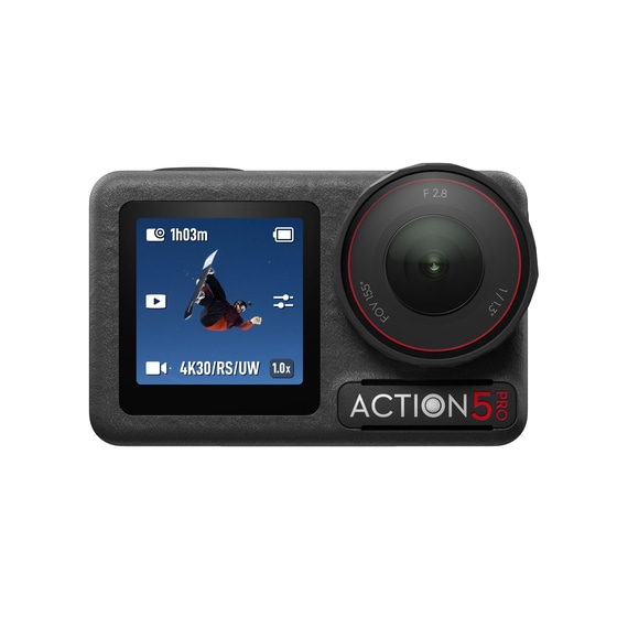 Action Camera Dji Osmo Action 5 Pro Standard Combo - Μαύρη image 0