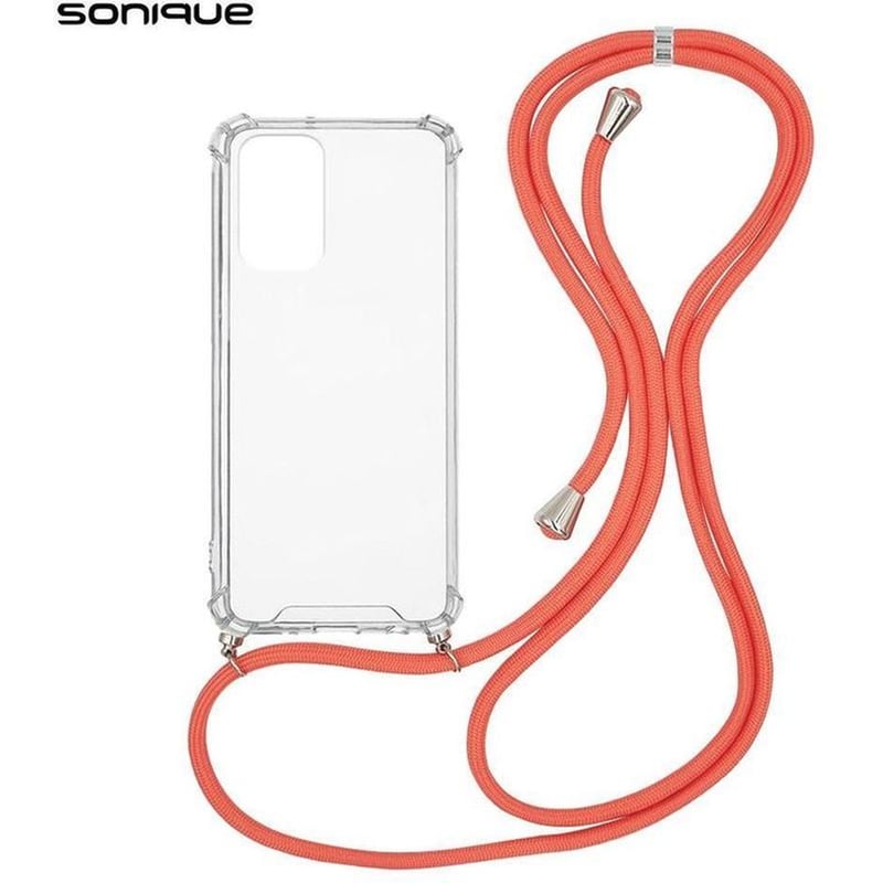 Θήκη Xiaomi Mi 11 Lite 4G / 11 Lite 5G / 11 Lite 5G NE - Sonique Armor Clear Με Κορδόνι - Πράσινο