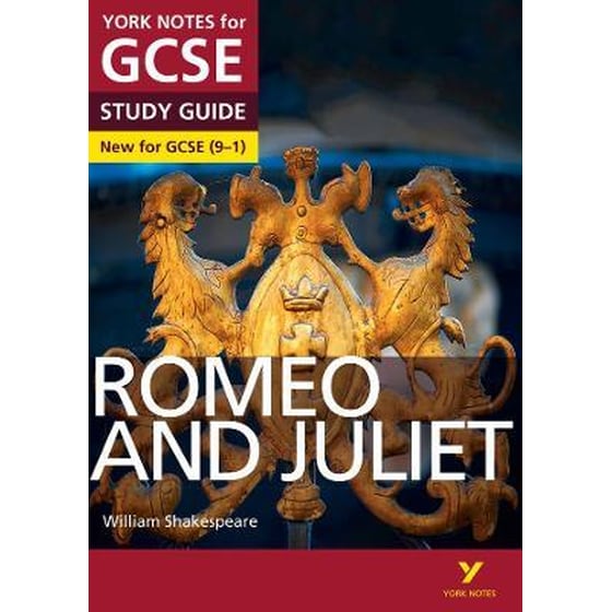 Romeo and Juliet STUDY GUIDE: York Notes for GCSE (9-1) : - everything you need to catch up, study and prepare for 2022 and 2023 assessments and exams image 0