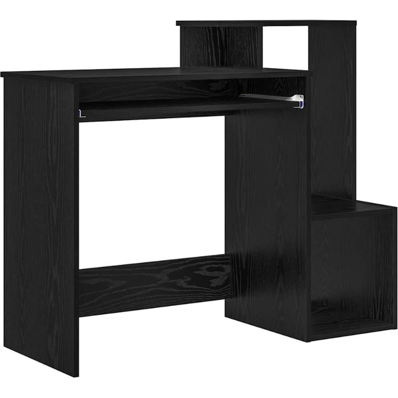 Γραφείο VidaXL από Επεξεργασμένο Ξύλο 106x41x88,5 cm - Μαύρη Οξιά