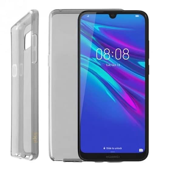 Θήκη Huawei Y6 2019/Y6 Pro 2019 - Idol 1991 Air Slim TPU - Διάφανο Γκρι image 0
