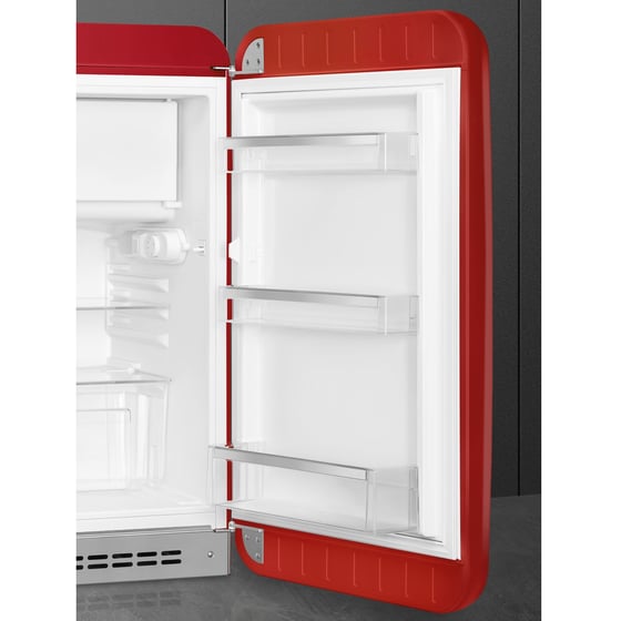 SMEG FAB10RRD6 122 Lt Κόκκινο Ψυγείο Mini Bar image 5