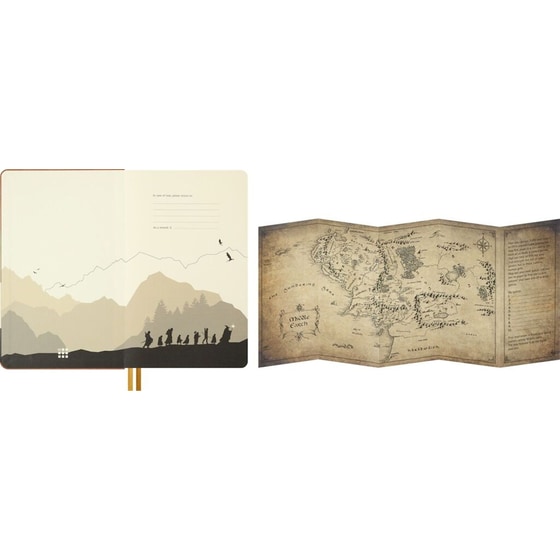 Premium Gift Box Moleskine x The Lord of the Rings με Σημειωματάριο, Στυλό και 2 Pins image 2