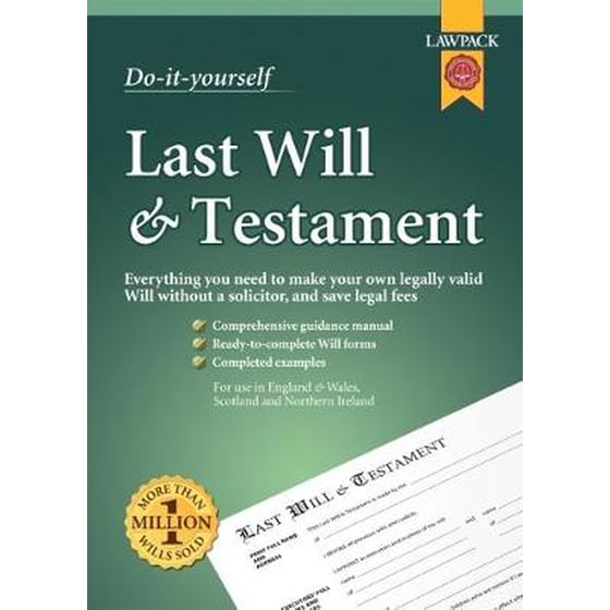 Last Will & Testament Kit image 0