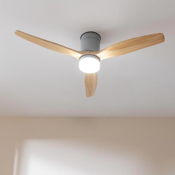 CECOTEC Energysilence Aero 5600 Steel 40W 132cm με Φως και Τηλεχειριστήριο Ανεμιστήρας Οροφής image 1