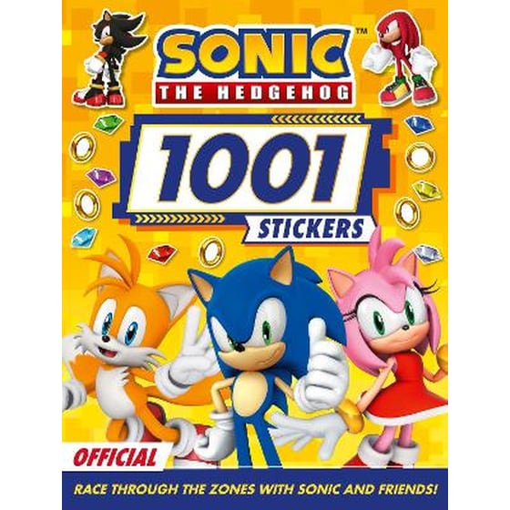 Sonic the Hedgehog 1001 Stickers image 0