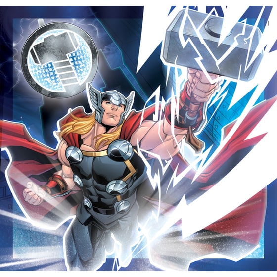 Παιδικό Παζλ Clementoni Super Color Marvel Avengers (3x48 Κομμάτια) image 4