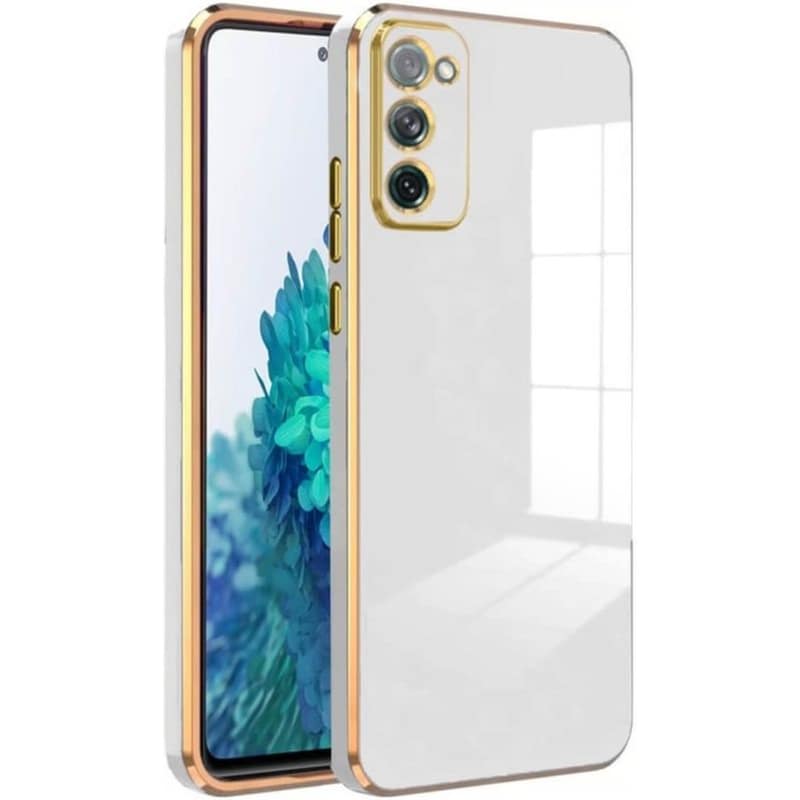 Θήκη Samsung Galaxy S20 FE - Bodycell Gold Plated - White