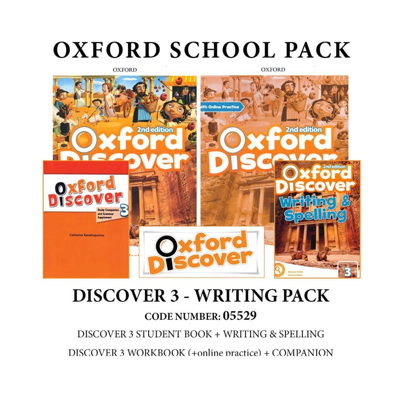 Discover 3 (2nd Ed) Writing Pack -05529