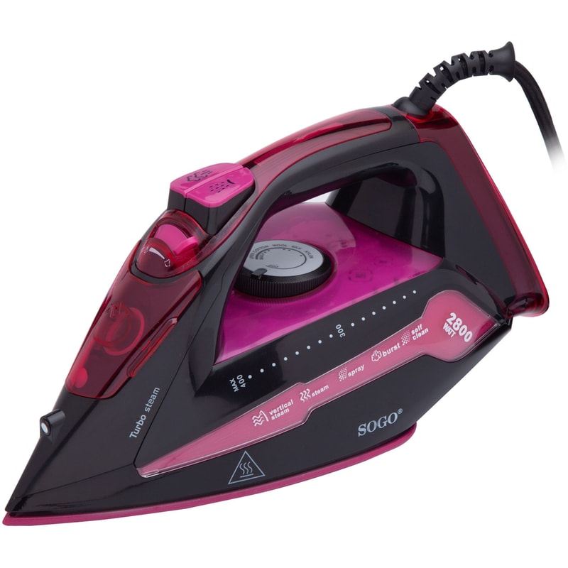 SOGO PLA-SS-6330-PU 2800 W Μωβ Σίδερο Ατμού