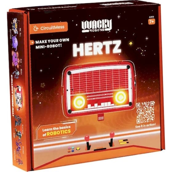 Circuitmess Wacky Robots – Hertz (cm-wrhertz) Συναρμολογούμενο Mini Robot Εισαγωγικό Στις Αρχές Του Stem image 0