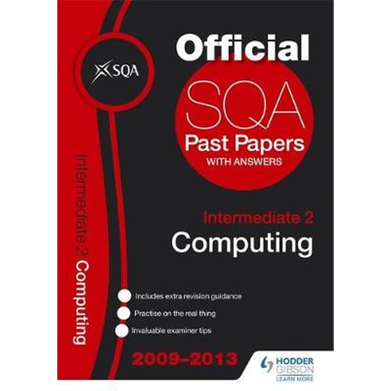 SQA Past Papers Intermediate 2 Computing 2013 image 0