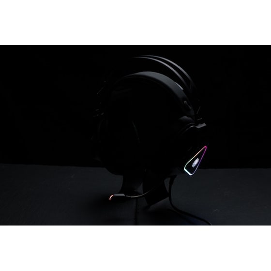 Zeroground Akechi Pro Gaming Ενσύρματα Ακουστικά USB με RGB Φωτισμό - Μαύρα image 4
