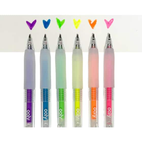 Στυλό Gel Ooly Glossy (6 Τεμάχια) image 1